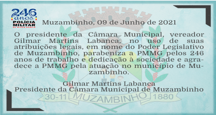 Câmara Municipal de Muzambinho - MG